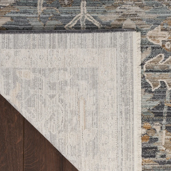 Nourison Lynx Navy Multicolor LNX02 9 ft. X 11 ft. Rect. Rug