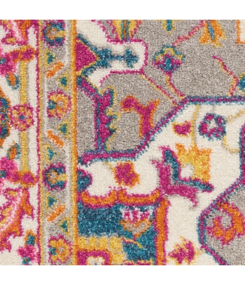 Nourison Passion Area Rug PSN20-Teal Multicolor