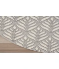 Nourison Aloha Grey ALH35 7’10” Round Rug