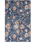 Nourison Nourison Washables Navy Multicolor NWB01 4 ft. X 6 ft. Rectangle Rug