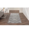 Nourison Elation Grey ETN09 2 ft. 2 in. X 12 ft. Rectangle Rug