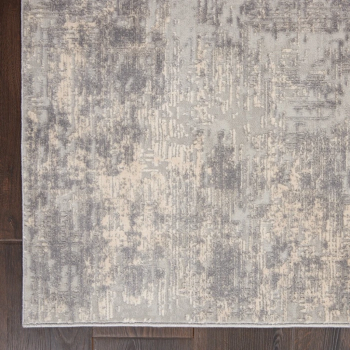 Nourison Rustic Textures Area Rug RUS01-Ivory/Silver