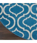 Nourison Jubilant Round Area Rug JUB19-Blue