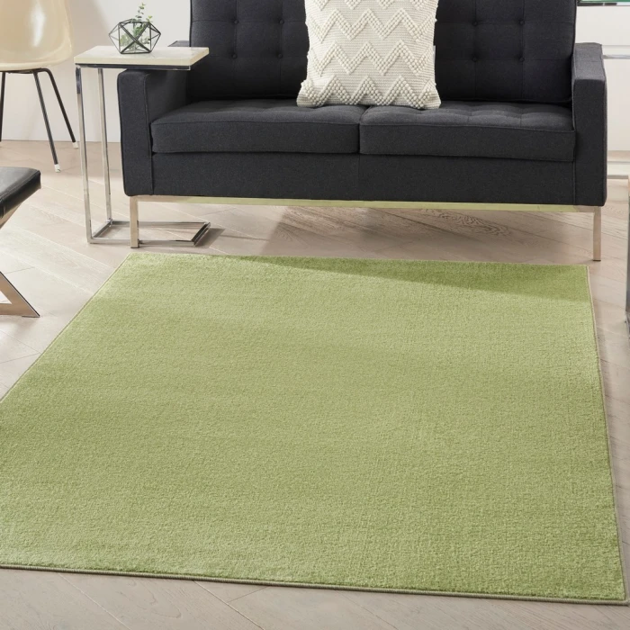 Nourison Essentials Green Area Rug NRE01-Green