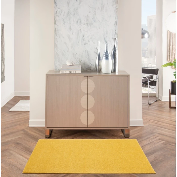 Nourison Essentials Area Rug NRE01-Yellow