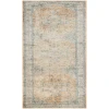 Nourison Home Astra Machine Washable ASW12 Beige Blue 2 ft. 2 in. X 10 ft. Area Rug