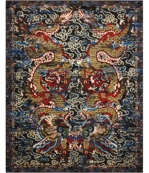 Barclay Butera Dynasty Blue DYN05 8ft.6in. x 11ft.6in. Rect. Rug