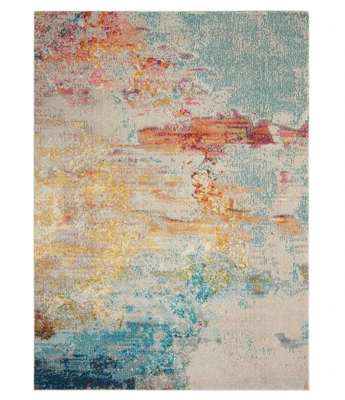 Nourison Celestial Area Rug CES02-Sealife