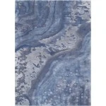 Nourison Home Prismatic PRS05 Blue 3 ft. 9 in. X 5 ft. 9 in. Area Rug