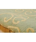 Nourison Home Ambrose Green AMB01 8ft.6in. x 11ft.6in. Rect. Rug