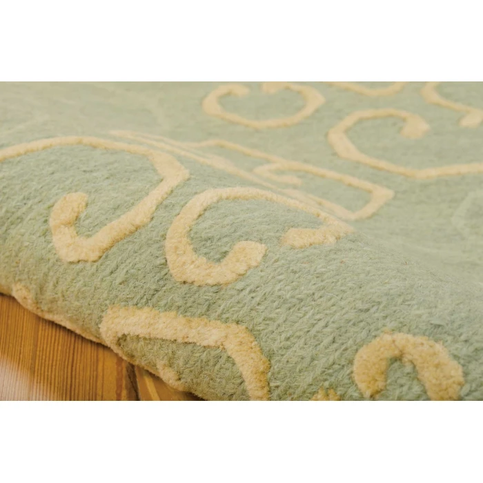 Nourison Home Ambrose Green AMB01 8ft.6in. x 11ft.6in. Rect. Rug