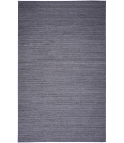 Nourison Washable Essentials Navy WAE01 5 ft. 3 in. X 7 ft. 3 in. Rectangle Rug