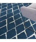 Nourison Twilight Area Rug TWI15 Navy 9'9" x 13'9"