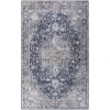 Nourison Home New Concept Washables SR101 Ivory Navy 10 ft. X 14 ft. Area Rug