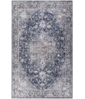 Nicole Curtis Machine Washable Series 1 Ivory Navy SR101 10 ft. X 14 ft. Rectangle Rug