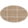 Nourison Home Grafix GRF03 Taupe 4 ft. Round Area Rug