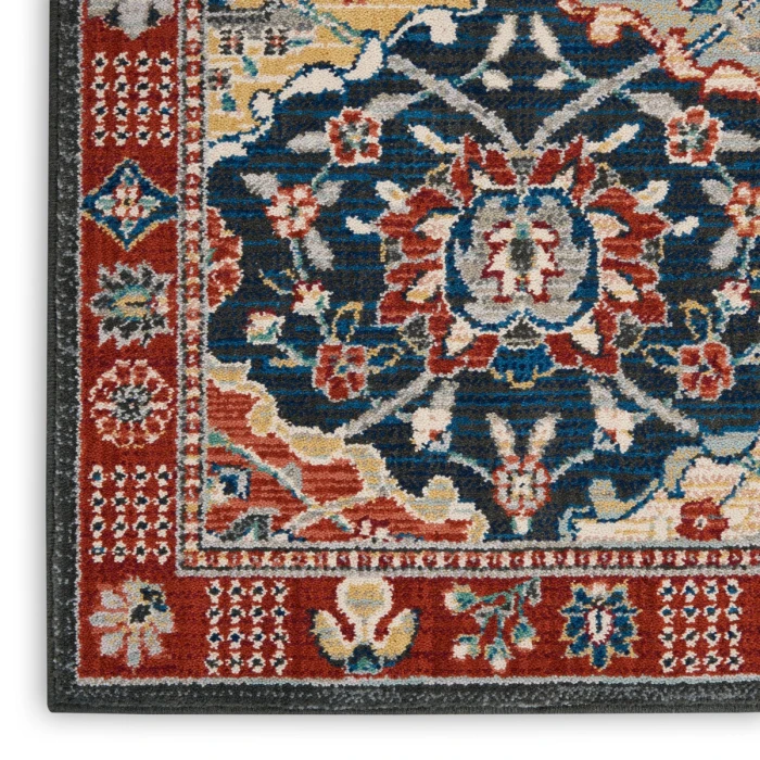 Nourison Parisa Area Rug PSA05 Multicolor 7'9" x 9'9"