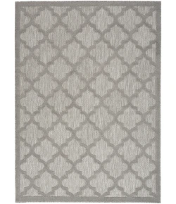 Nourison Home Easy Care NES01 Silver Grey 4 ft. X 6 ft. Area Rug