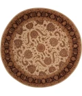 Nourison Home Heritage Hall Brown HE19 9ft. x Round Round Rug