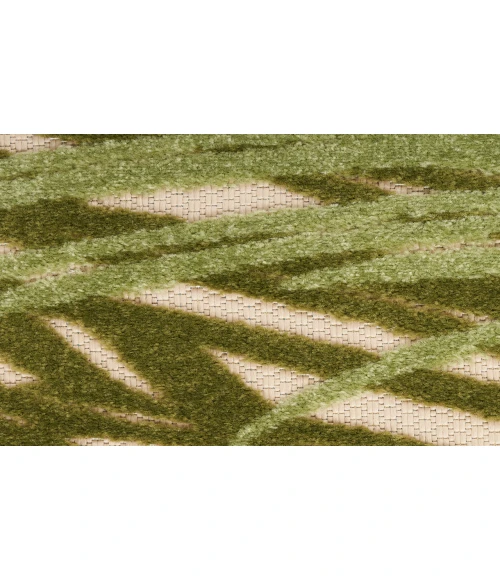 Nourison Aloha Ivory Green ALH41 5 ft. 3 in. X 7 ft. 5 in. Rectangle Rug