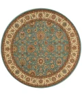 Nourison Living Treasures Round Area Rug LI05-Aqua