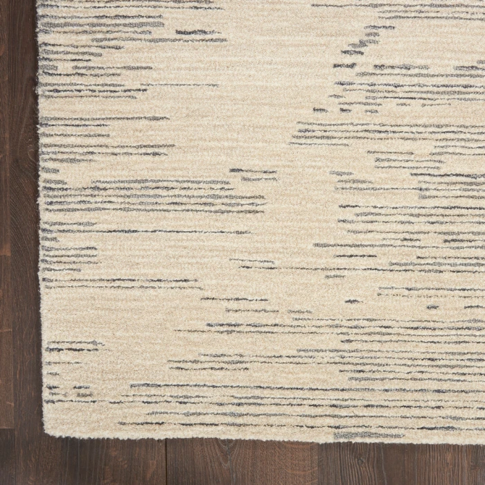 Michael Amini Ma30 Star Area Rug SMR02 Ivory/Grey