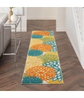 Nourison Aloha Area Rug ALH05 Turquoise Multicolor