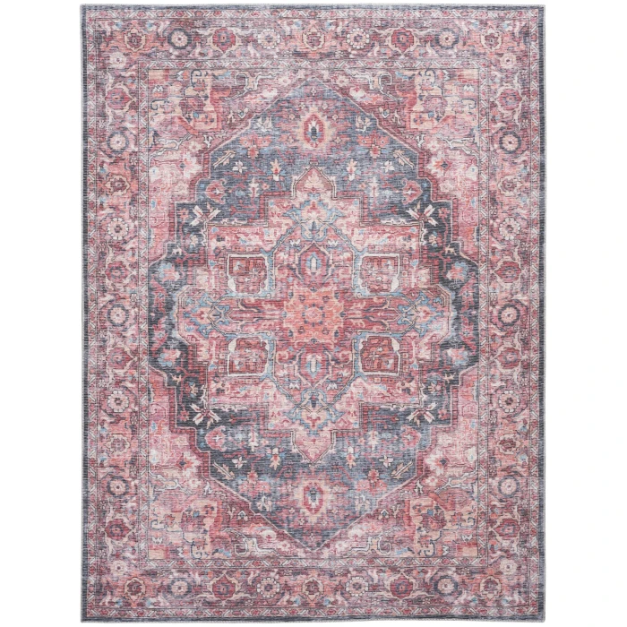 Nicole Curtis Machine Washable Series 1 Area Rug SR101 Multicolor 8' x 10'