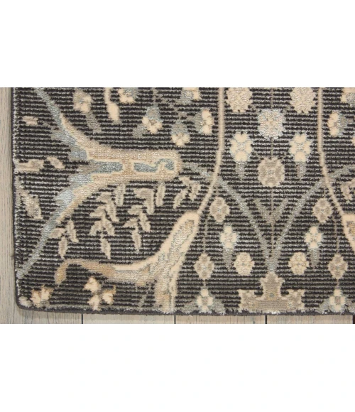 Nourison Luminance Runner Area Rug LUM08-Graphite