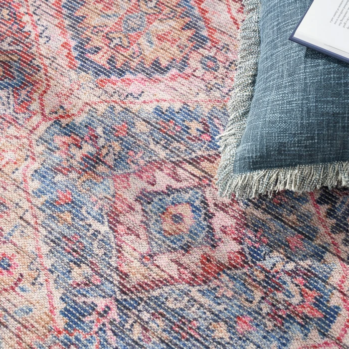 Nicole Curtis Machine Washable Series 1 Area Rug SR103 Multicolor 9' x 12'