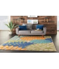 Nourison Aloha Multicolor ALH05 3 ft. 6 in. X 5 ft. 6 in. Rectangle Rug