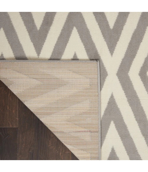 Nourison Grafix Area Rug GRF18-White/Grey