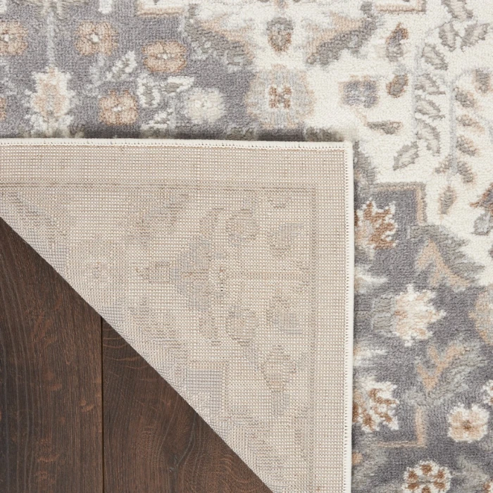 Nourison Elation Area Rug ETN08-Ivory Grey