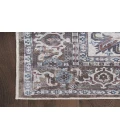 Nicole Curtis Machine Washable Series 1 Olive Ivory SR104 4 ft. X 6 ft. Rectangle Rug