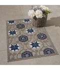 Nourison Aloha Area Rug ALH19-Grey/Blue