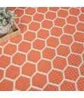Nourison Twist Reversible Coral TWS01 8 ft. X Round Rug