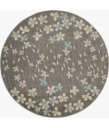 Nourison Tranquil Round Area Rug TRA04-Grey/Beige