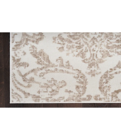 Nourison Jubilant Ivory Beige JUB09 2 ft. 3 in. X 7 ft. 3 in. Rectangle Rug