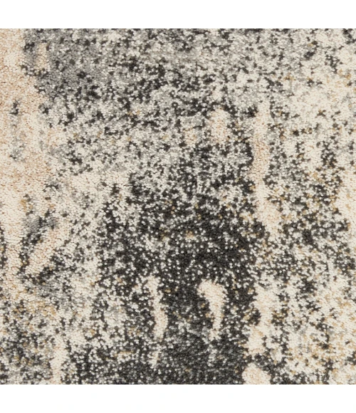 Nourison Fusion Area Rug FSS16-Cream Grey