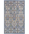 Nourison Allur Light Blue ALR03 7 ft. 10 in. X 9 ft. 10 in. Rectangle Rug
