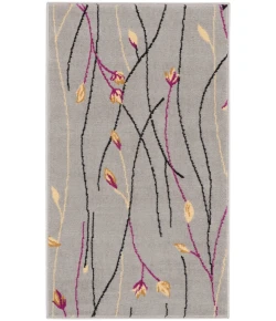 Nourison Home Grafix GRF15 Grey 2 ft. X 4 ft. Area Rug