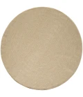Nourison Tulum Taupe Ivory TLM04 8 ft. X Round Rug
