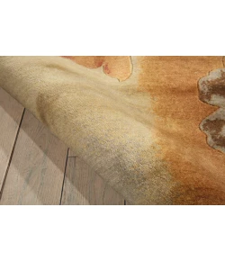 Nourison Home Somerset ST18 Beige 5 ft. 6 in. Round Area Rug