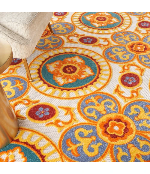 Nourison Aloha Area Rug ALH30 Multicolor