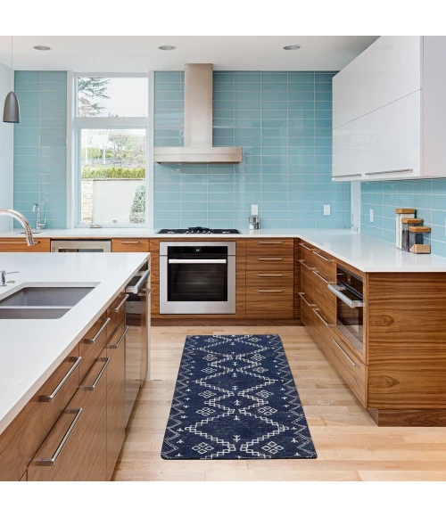 Nourison Brixton Area Rug BRX01 Navy