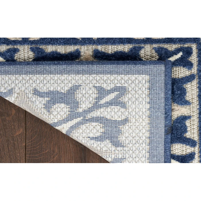 Nourison Aloha Blue ALH34 2 ft. 8 in. X 4 ft. Rectangle Rug