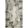 Nourison Home Serenity Home SRH06 Ivory Grey 7 ft. 10 in. X 9 ft. 10 in. Area Rug