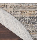 Nourison Lynx Ivory Slate LNX05 8 ft. X Round Rug
