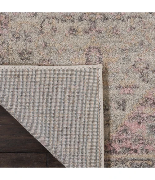 Nourison Tranquil Area Rug TRA06-Ivory/Pink