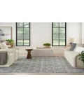 Nourison Serenity Home Blue Ivory SRH04 9 ft. X 12 ft. Rectangle Rug